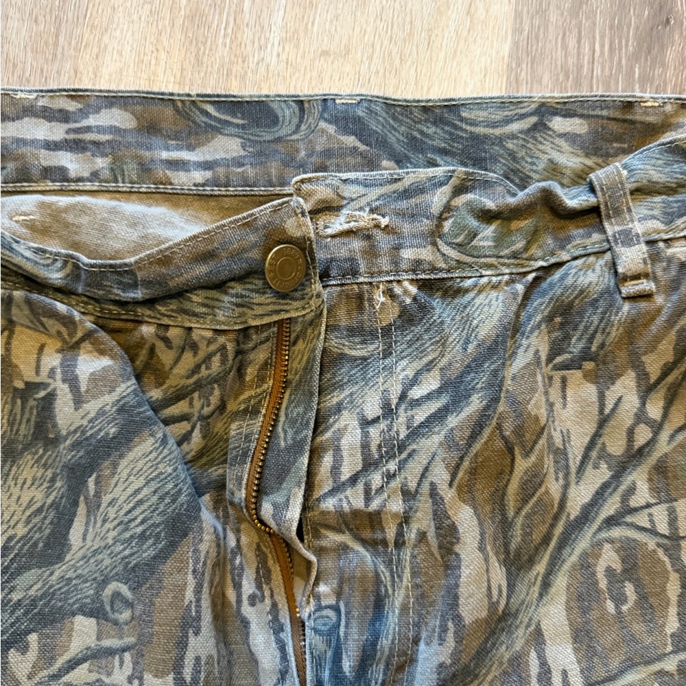 Rare 90’s Carhartt jeans Camouflage Pants Size 38 men’s vintage camo hunting - Picture 5 of 15